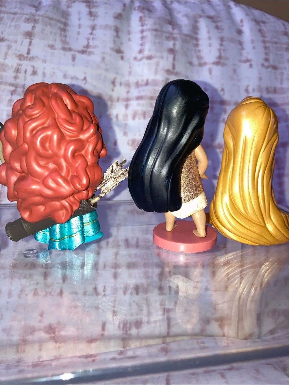 Disney Animators’ Collection Deluxe Figure Set 6 Princess Figures Glitter Dress